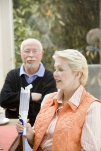 Diabetes-Patienten können einatmen