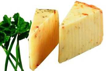 Gesunde Ernährung mit Milch und Käse