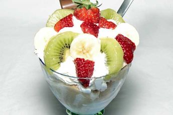 Eisgenuss im heißen Sommertagen
